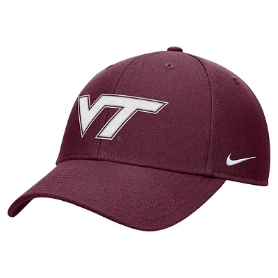 Virginia Tech Nike Ripstop Club Adjustable Cap