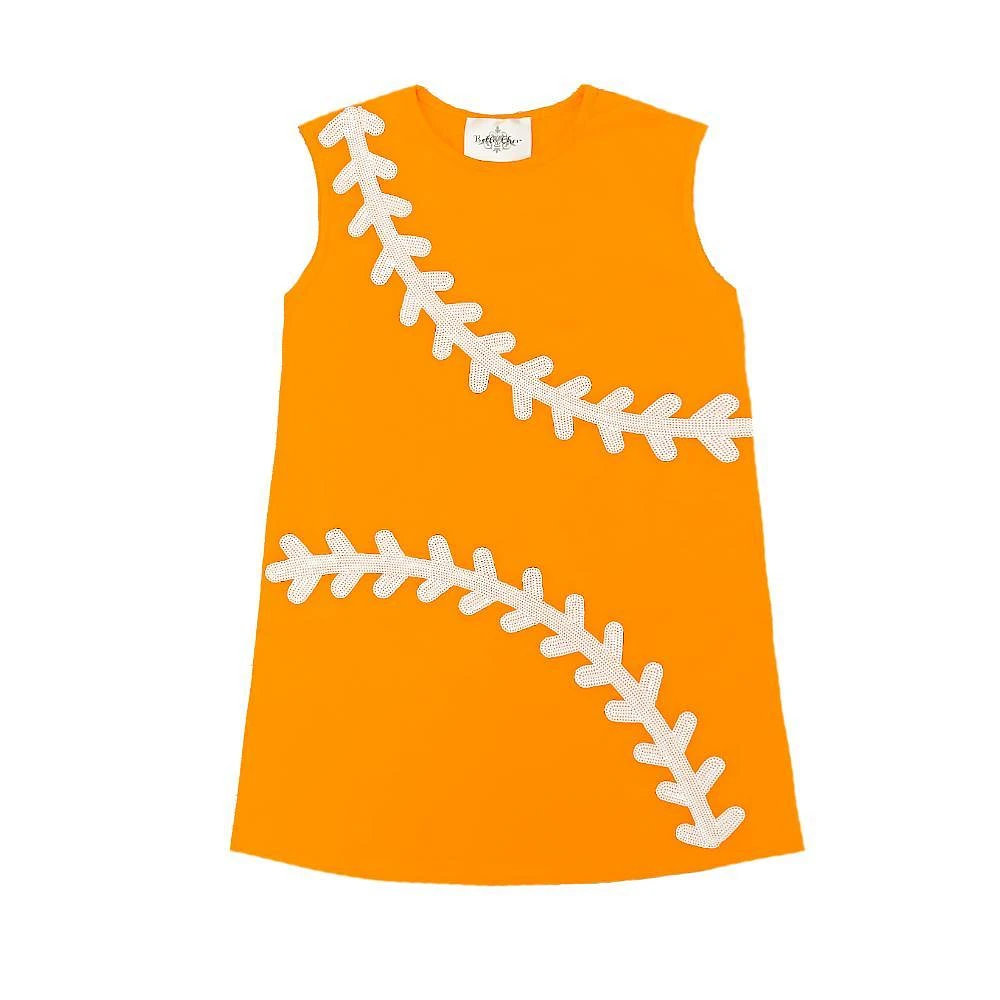 Kids Glitter Baseball Dress