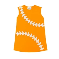 Kids Glitter Baseball Dress