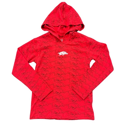 Arkansas Wes and Willy YOUTH All Over Printed Hoodie