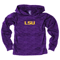 LSU Wes and Willy Kids All Over Printed Hoodie