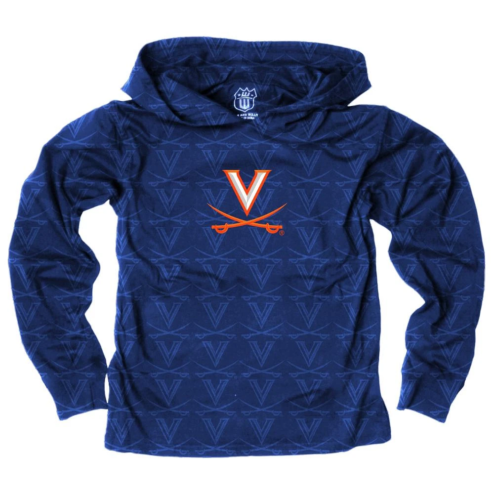 Virginia Wes and Willy YOUTH All Over Printed Hoodie