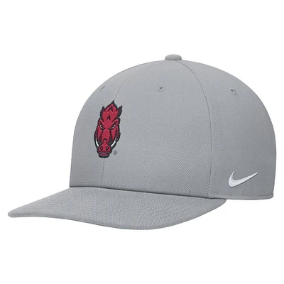 Arkansas Nike YOUTH Pro Flat Bill Snapback Cap