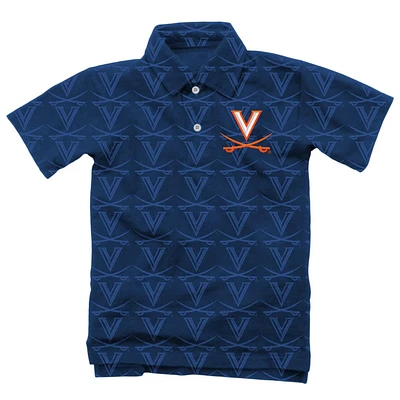 Virginia Wes and Willy YOUTH All Over Printed Polo