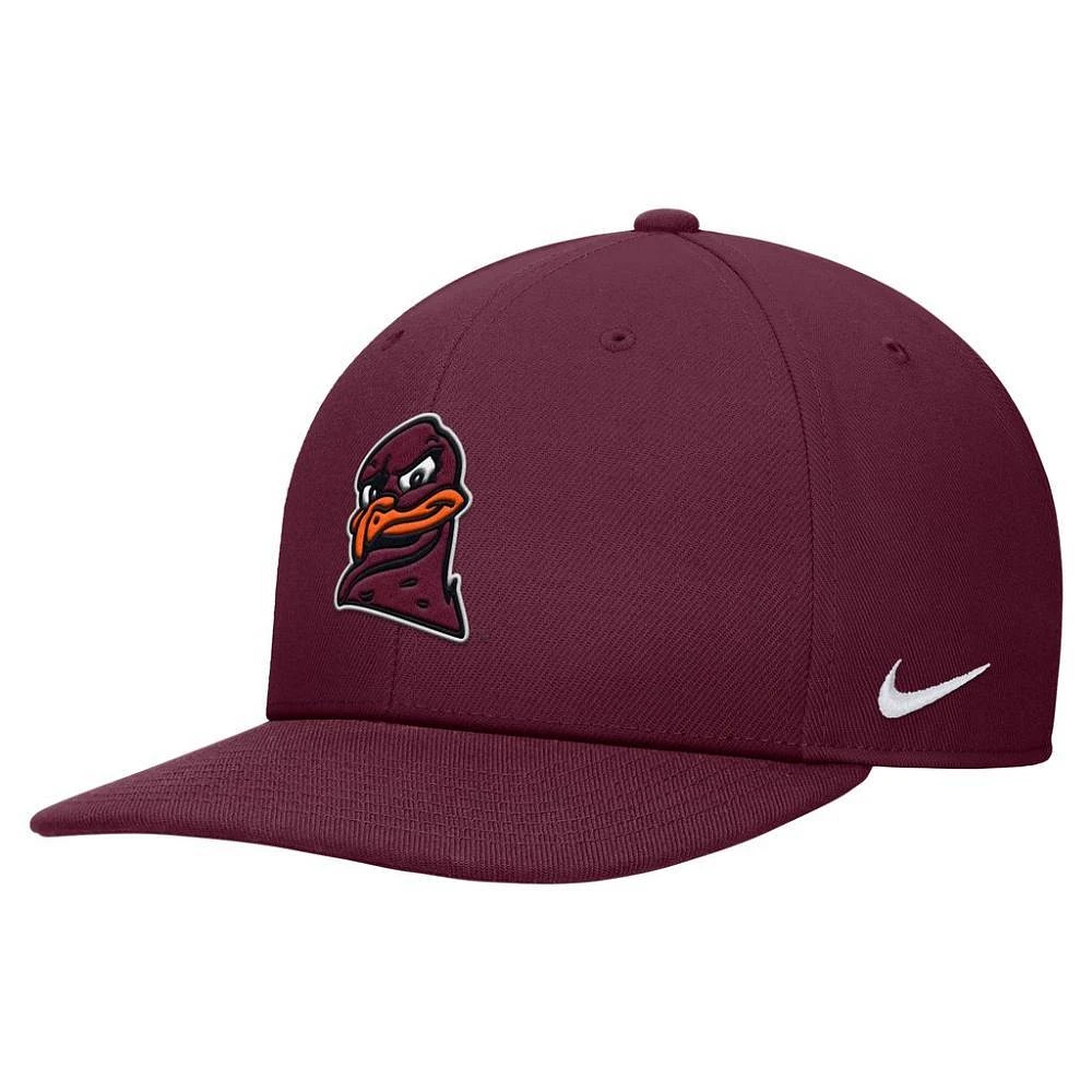 Virginia Tech Nike YOUTH Pro Flat Bill Snapback Cap
