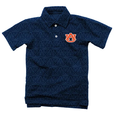 Auburn Wes and Willy YOUTH All Over Printed Polo