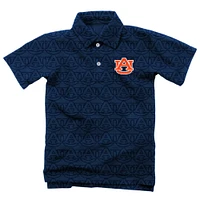 Auburn Wes and Willy YOUTH All Over Printed Polo