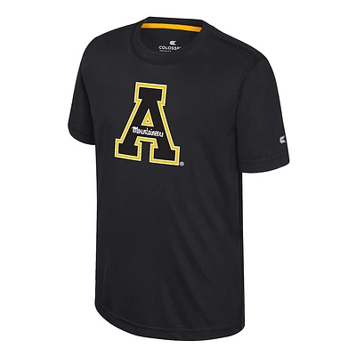 App State Colosseum YOUTH Ripple Poly Tee