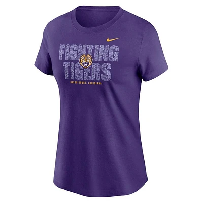 LSU Nike Women's Local Cotton Tee