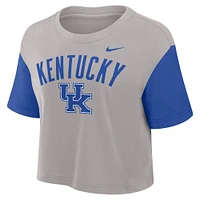 Kentucky Nike Women's Colorblocked Crop Tee