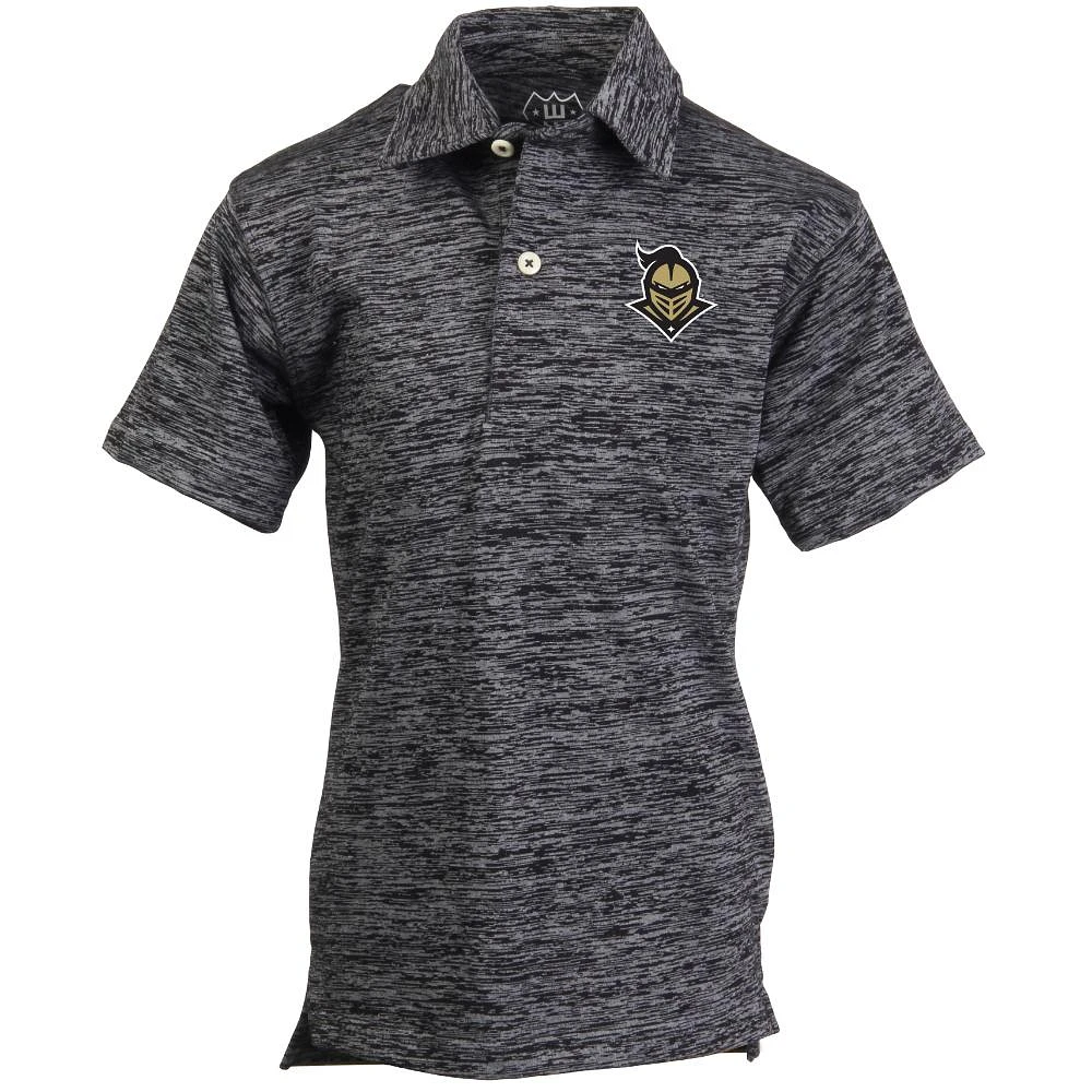 UCF Wes and Willy YOUTH Cloudy Yarn Polo