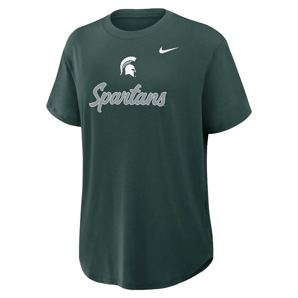 Michigan State Nike One Women's Dri-Fit Loose Top