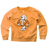 Tennessee Wes and Willy Vault YOUTH Faded Wash Fleece Crewneck