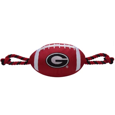 Georgia Nylon Football Tug Toy