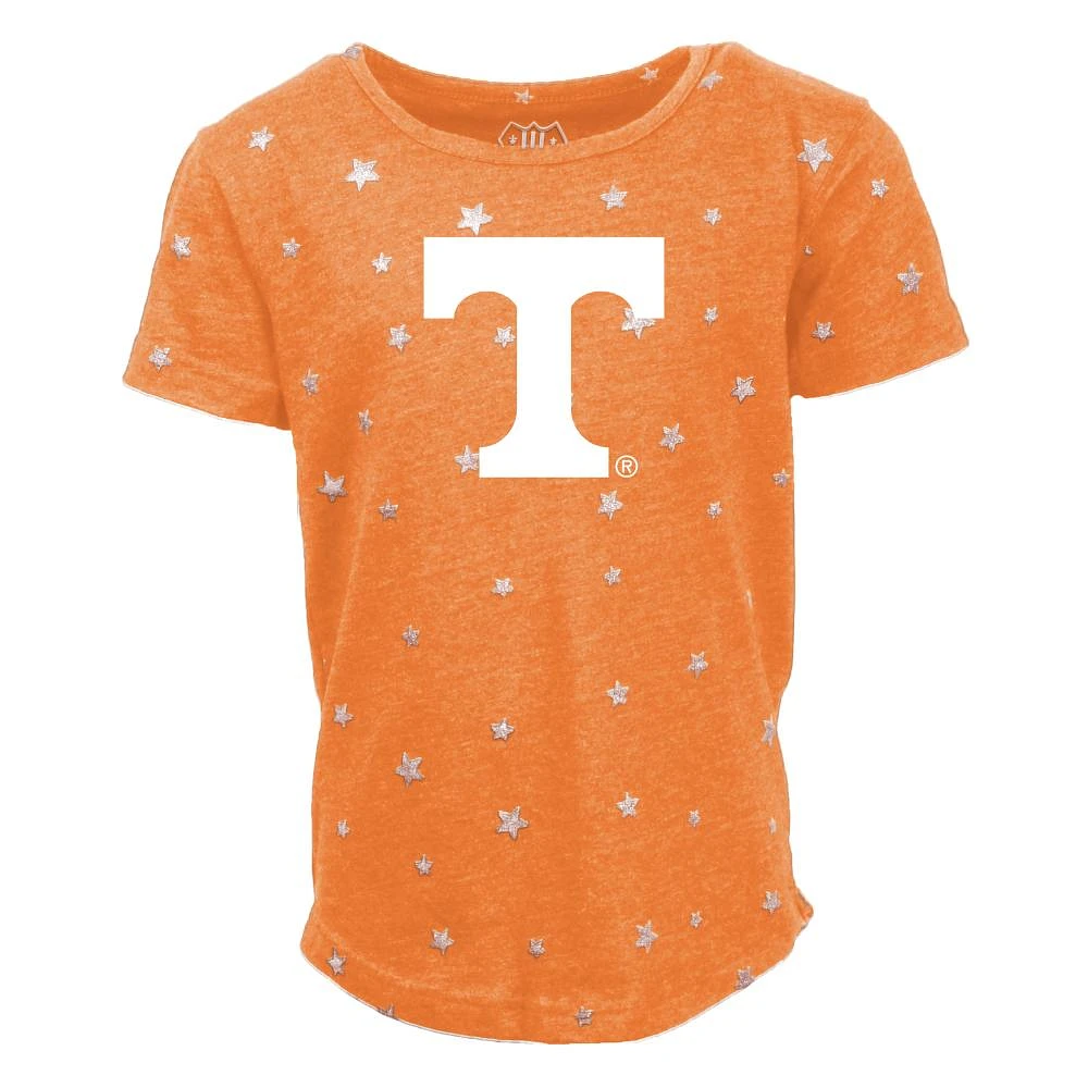 Tennessee Wes and Willy Toddler Shimmer Star Drop Tee