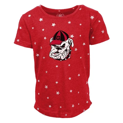 Georgia Wes and Willy Toddler Shimmer Star Drop Tee