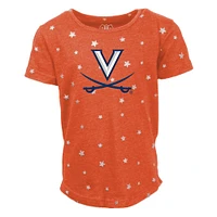 Virginia Wes and Willy Toddler Shimmer Star Drop Tee