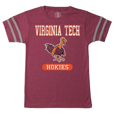 Virginia Tech Wes and Willy Vault Toddler Stripe Sleeve Tee