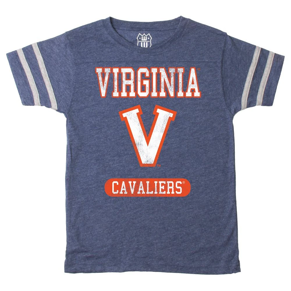 Virginia Wes and Willy Vault Toddler Stripe Sleeve Tee