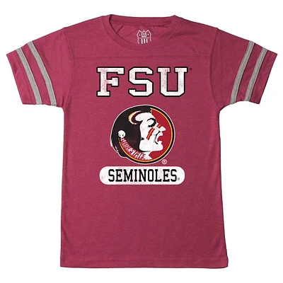 Florida State Wes and Willy Vault Toddler Stripe Sleeve Tee