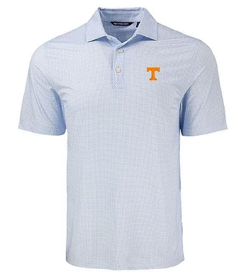 Tennessee Cutter & Buck Pike Diamond Dot Print Polo