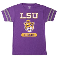 LSU Wes and Willy Vault Toddler Stripe Sleeve Tee