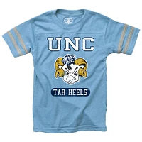 UNC Wes and Willy Vault Toddler Stripe Sleeve Tee