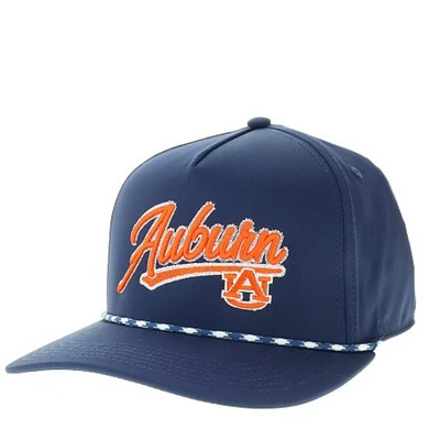 Auburn Legacy Caddy Chain Stitch Rope Snapback Cap