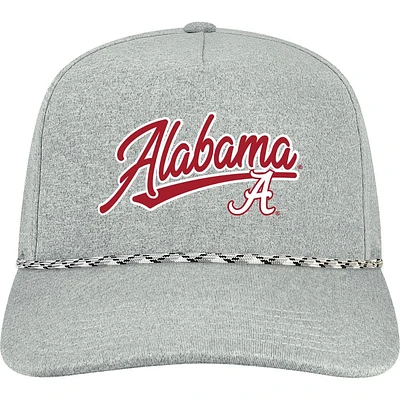 Alabama Legacy Caddy Chain Stitch Rope Snapback Cap