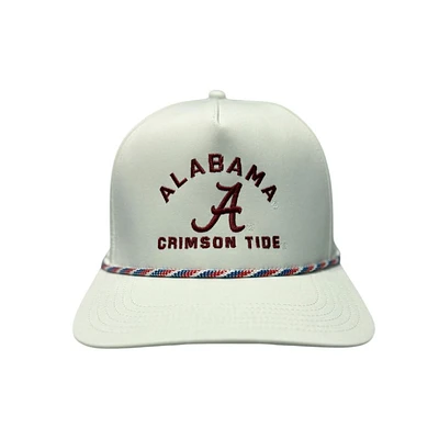 Alabama Legacy Caddy Alt Arch Rope Snapback Cap