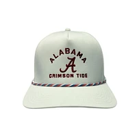 Alabama Legacy Caddy Alt Arch Rope Snapback Cap