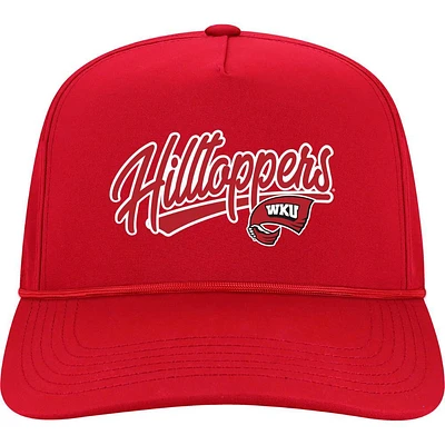 Western Kentucky Legacy Caddy Chain Stitch Rope Snapback Cap