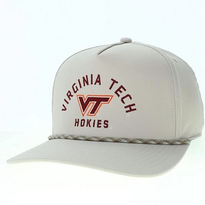 Virginia Tech Legacy Caddy Alt Arch Rope Snapback Cap