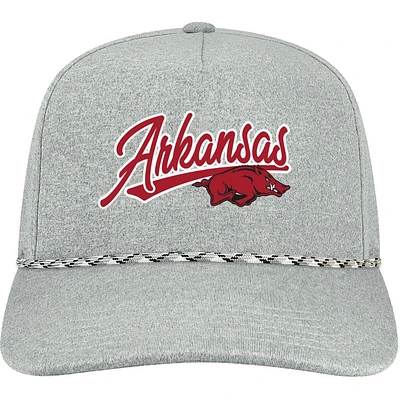 Arkansas Legacy Caddy Chain Stitch Rope Snapback Cap