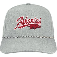 Arkansas Legacy Caddy Chain Stitch Rope Snapback Cap