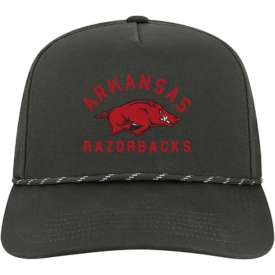 Arkansas Legacy Caddy Alt Arch Rope Snapback Cap