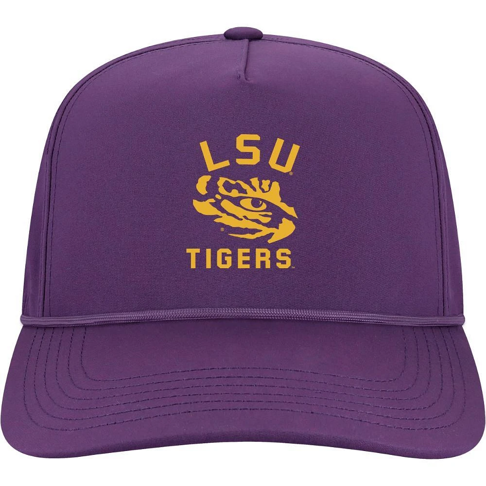 LSU Legacy Caddy Alt Arch Rope Snapback Cap