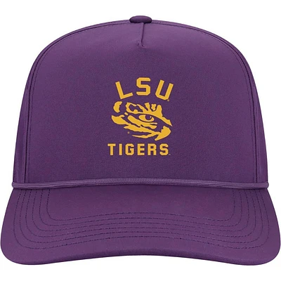 LSU Legacy Caddy Alt Arch Rope Snapback Cap