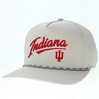 Indiana Legacy Caddy Chain Stitch Rope Snapback Cap