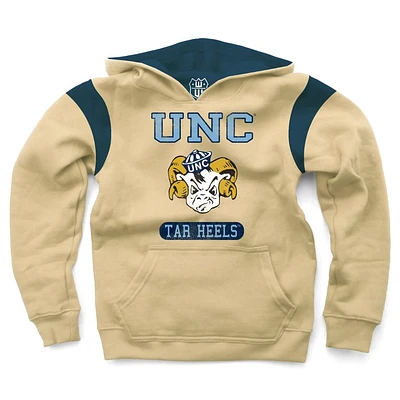 UNC Wes and Willy Vault YOUTH Armhole Inset Fleece Hoodie