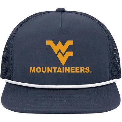 West Virginia Legacy Front Nine Rope Mesh Adjustable Cap