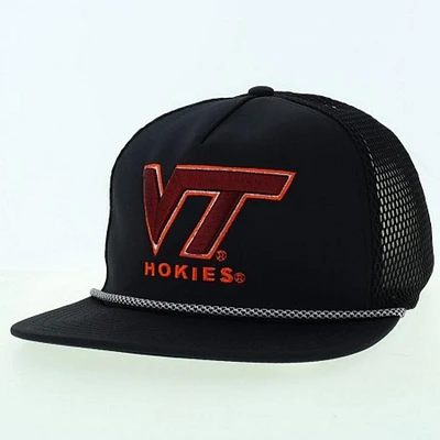 Virginia Tech Legacy Front Nine Rope Mesh Adjustable Cap