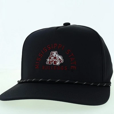 Mississippi State Legacy Caddy Alt Arch Rope Snapback Cap