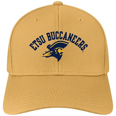 ETSU Legacy Arch Over Mascot Mid-Pro Snapback Cap
