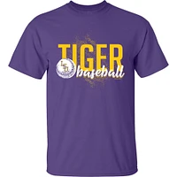 LSU Bayou Apparel Baseball Splatter Tee