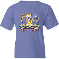 LSU Bayou Apparel YOUTH Mike Mardi Gras Tee