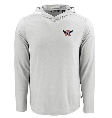 Auburn Cutter & Buck War Eagle Coastline Epic Comfort Hooded Shirt