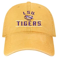 LSU Legacy Terra Twill Bridge Embroidered Relaxed Cap