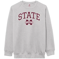 Mississippi State League Men's Arch Logo Essential Crew