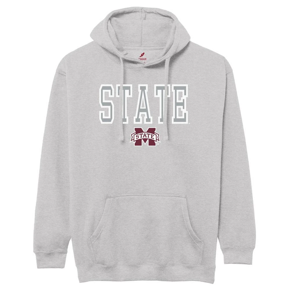Mississippi State League Men's Straight Logo Essential Hoodie